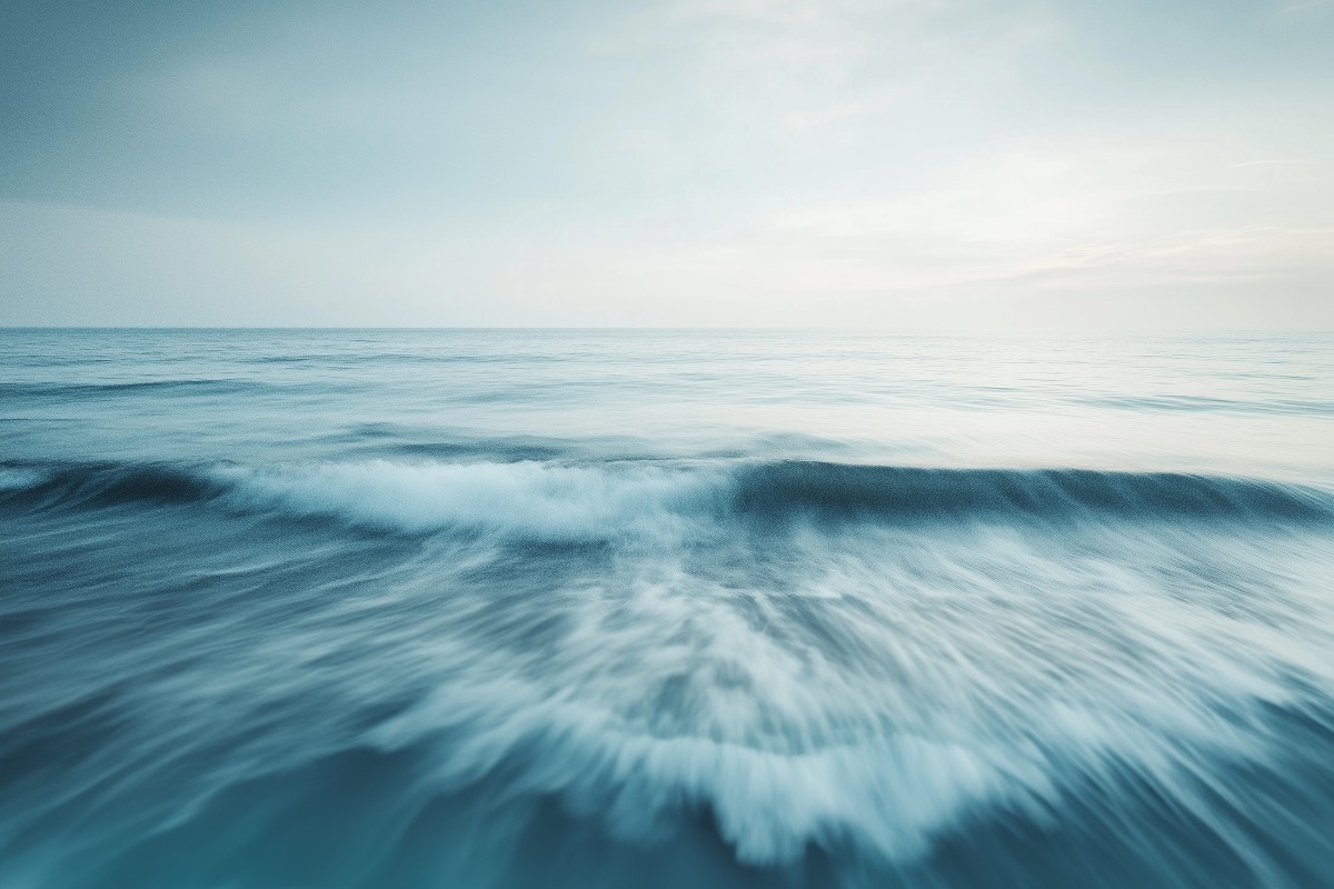 calm ocean waves background