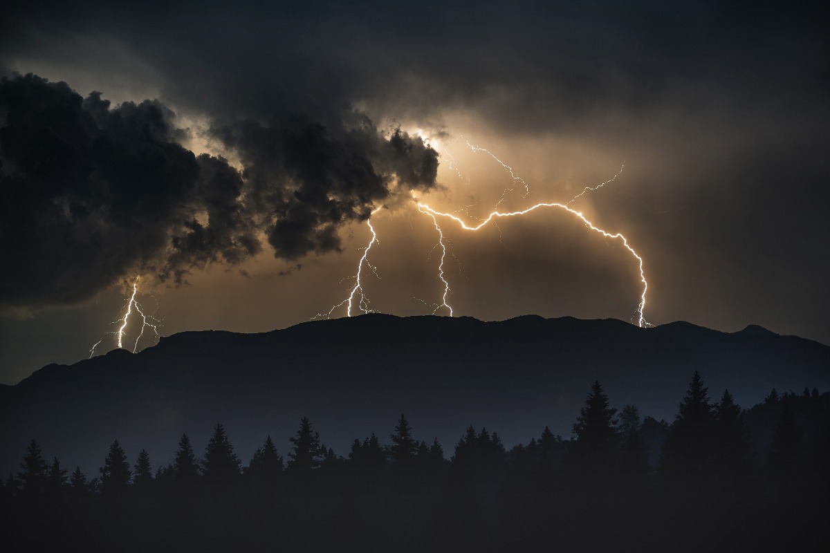 calm thundery rains